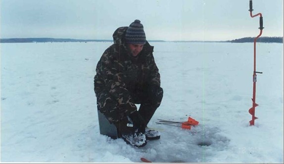 2008-10-22 18:06:14: люблю рыбачить зимой )) ... Можайское водохранилище